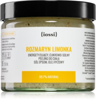 Iossi Classic Rosemary Lime Zucker-Peeling für den Körper