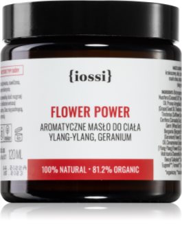 Iossi Classic Flower Power maitinamasis kūno sviestas