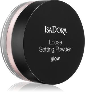 IsaDora Loose Setting Powder Glow polvos sueltos con efecto iluminador