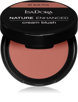 IsaDora Nature Enhanced Cream Blush blush compact avec pinceau et miroir