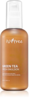 Isntree Green Tea успокояваща и хидратираща емулсия за смесена и мазна кожа