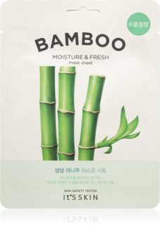It´s Skin The Fresh Mask Bamboo arcmaszk bőrpuhító és frissítő hatással