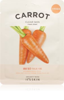 It´s Skin The Fresh Mask Carrot plátýnková maska s čisticím efektem