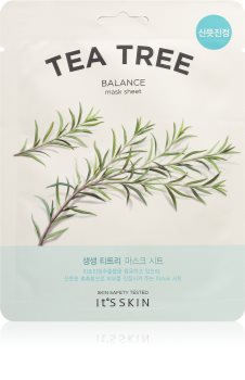 It´s Skin The Fresh Mask Tea Tree revitalizační plátýnková maska pro problematickou pleť, akné