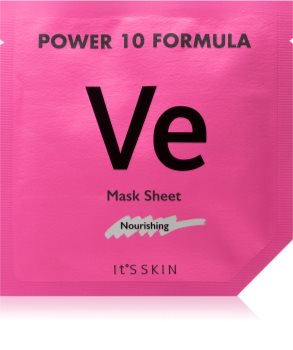 It´s Skin Power 10 Formula VE Effector tápláló gézmaszk fáradt bőrre
