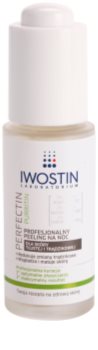 Iwostin Purritin Perfectin Peeling de noite profissional para pele oleosa propensa a acne