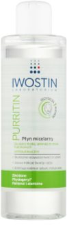 Iwostin Purritin eau micellaire nettoyante pour peaux grasses sujettes à l'acné
