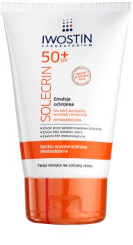 Iwostin Solercin ochranná emulze pro citlivou až alergickou pleť SPF 50+