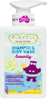 Jack N’ Jill Serenity jemný sprchový gel a šampon pro děti 2 v 1
