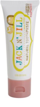 Jack N’ Jill Natural prírodná zubná pasta pre deti s malinovou príchuťou