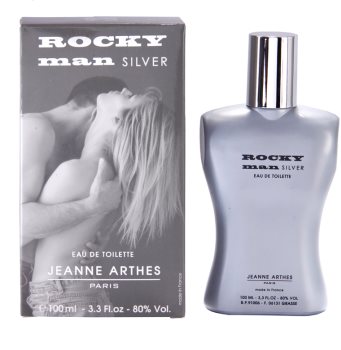 Jeanne Arthes Rocky Man Silver Eau de Toilette Miehille