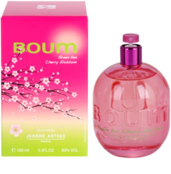 Jeanne Arthes Boum Green Tea Cherry Blossom Eau de Parfum for Women