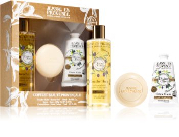 Jeanne en Provence Divine Olive lote de regalo para mujer