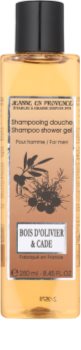 Jeanne en Provence Olive Wood & Juniper gel de duche para homens 250 ml