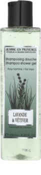 Jeanne en Provence Lavander & Vétiver gel de duche para homens 250 ml