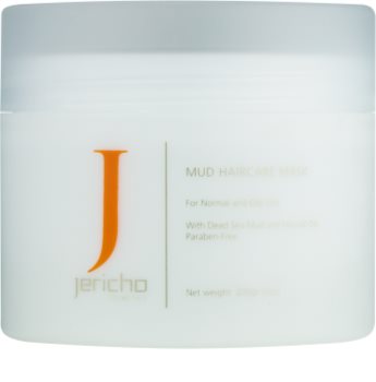 Jericho Hair Care vlasová bahenná maska pre mastnú a podráždenú pokožku hlavy