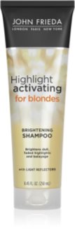 John Frieda Sheer Blonde Highlight Activating sampon hidratant pentru par blond