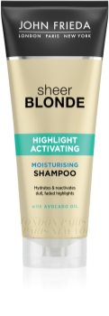 John Frieda Sheer Blonde Highlight Activating Moisturizing Shampoo For Blonde Hair Notino Co Uk