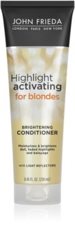 John Frieda Sheer Blonde Highlight Activating feuchtigkeitsspendender Conditioner für blonde Haare
