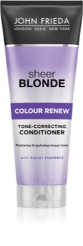 John Frieda Sheer Blonde Colour Renew condicionador com cor para cabelo loiro e grisalho