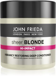 John Frieda Sheer Blonde Flawless Recovery βαθιά αποκαταστατικό κοντίσιονερ για ξανθά και με ανταύγειες μαλλιά