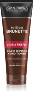 John Frieda Brilliant Brunette Visibly Deeper хидратиращ балсам за защита на цвета за тъмна коса