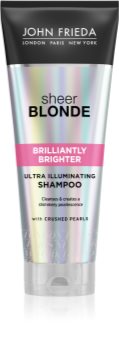 John Frieda Sheer Blonde Brilliantly Brighter Colour-Protecting Shampoo for Blonde Hair With Pearl Shine