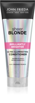 John Frieda Sheer Blonde Brilliantly Brighter balzam za oživitev blond barve las z bisernim sijajem