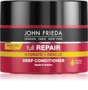 John Frieda Full Repair Hydrate+Rescue balsam pentru restaurare adanca cu efect de hidratare