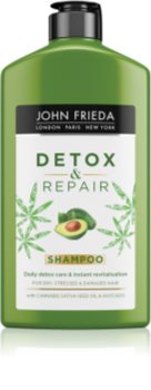 John Frieda Detox & Repair čisticí detoxikační šampon pro poškozené vlasy