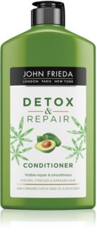 John Frieda Detox & Repair balsam detoxifiant pentru curățare pentru par deteriorat