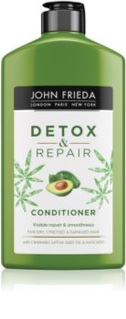 John Frieda Detox & Repair oczyszczająco detoksująca odżywka do włosów zniszczonych