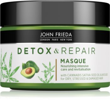 John Frieda Detox & Repair Detox-Maske für beschädigtes Haar