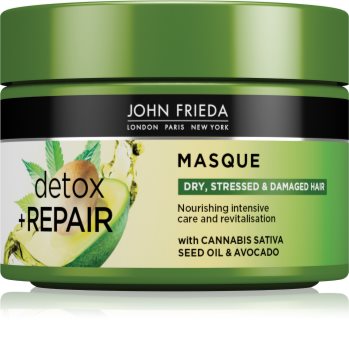 John Frieda Detox & Repair detoksikacijska maska za oštećenu kosu