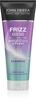 John Frieda Frizz Ease Weightless Wonder uhladzujúci šampón pre nepoddajné a krepovité vlasy