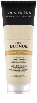 John Frieda Sheer Blonde Highlight Activating condicionador iluminador para cabelo loiro e grisalho