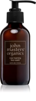 John Masters Organics Rose mousse detergente delicata per pelli normali e secche