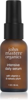 John Masters Organics Dry to Mature Skin siero ringiovanente viso con vitamina C