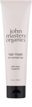 John Masters Organics Rose & Apricot odżywcza maska do włosów