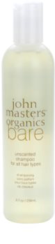 John Masters Organics Bare Unscented champú para todo tipo de cabello sin perfume