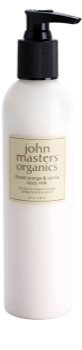 John Masters Organics Blood Orange & Vanilla latte corpo