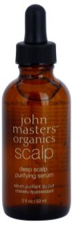 John Masters Organics Scalp hĺbkovo čistiace sérum pre vlasovú pokožku