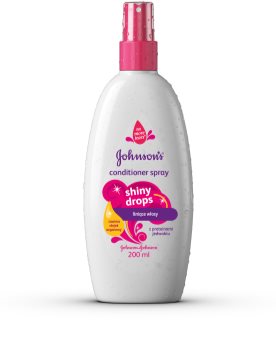 Johnson's® Shiny Drops conditioner Spray Leave-in cu ulei de argan