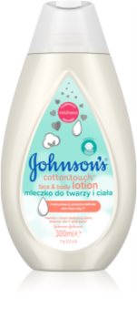 Johnson S Cottontouch Lait Hydratant Visage Et Corps Pour Bebe Notino Fr