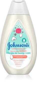 Johnson's® Cottontouch loțiune hidratantă pentru corp și față pentru nou-nascuti si copii