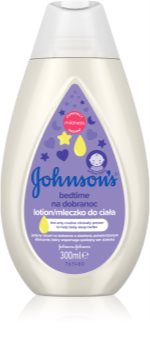 Johnson's® Bedtime gyermek testápoló tej a kellemes alvásért