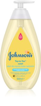 Johnson's® Top-to-Toe gel za pranje tijela i kose za djecu od rođenja
