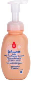 Johnson's Baby Wash and Bath champú espumoso fácil de aclarar
