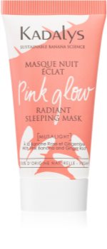 Kadalys Musalight Pink Glow élénkítő éjszakai maszk