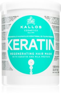 Kallos KJMN máscara para cabelo com queratina